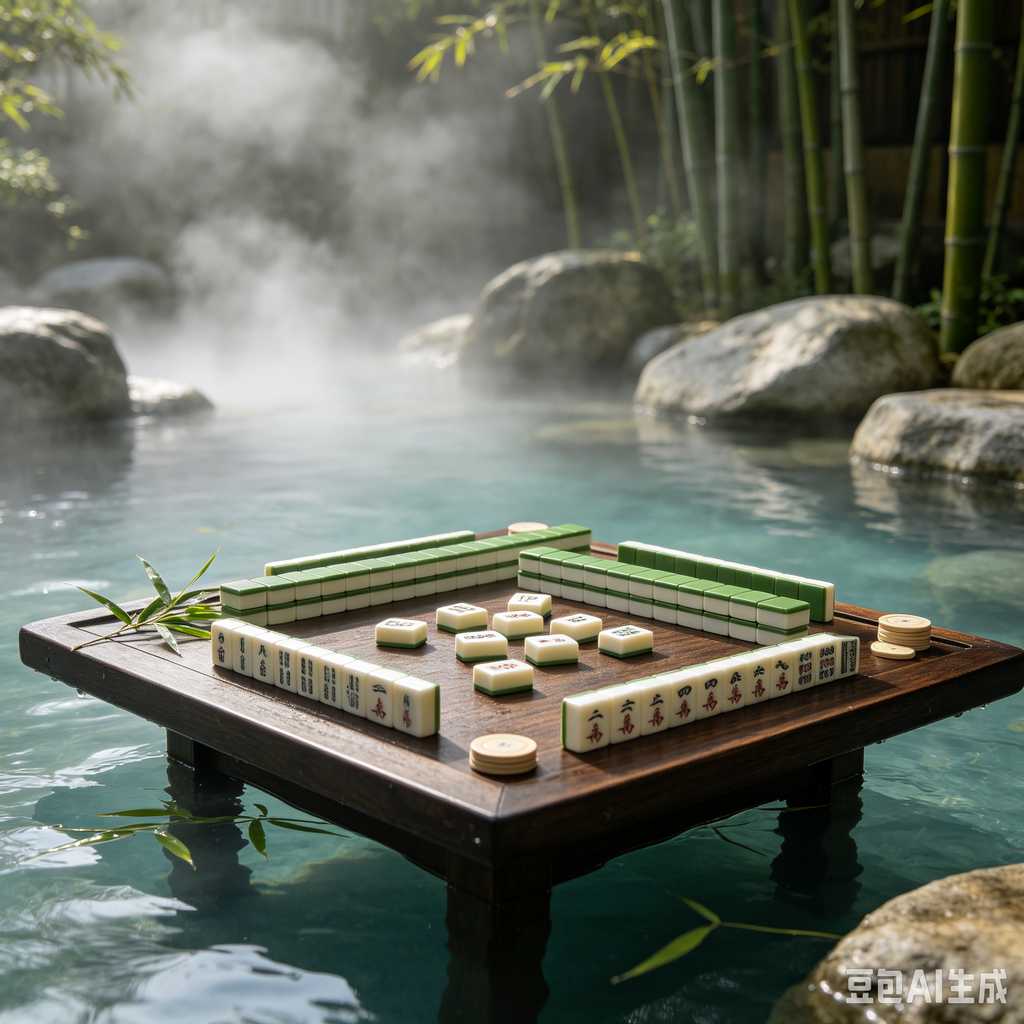 displayable mahjong set