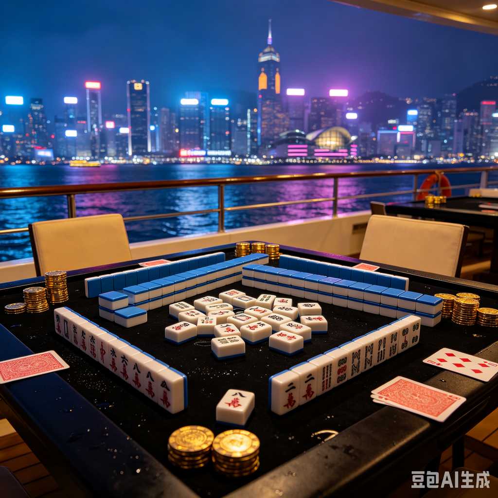 flat print mahjong set