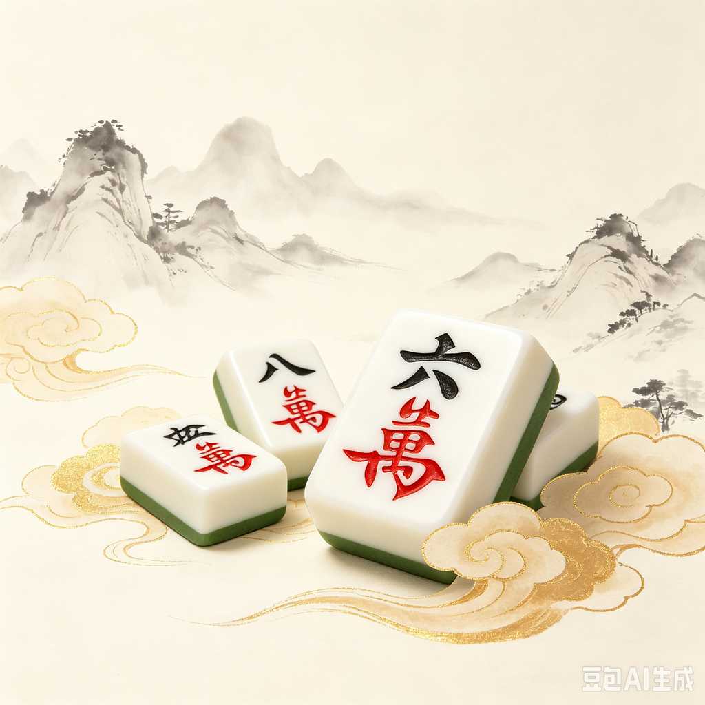 premium compact mahjong set