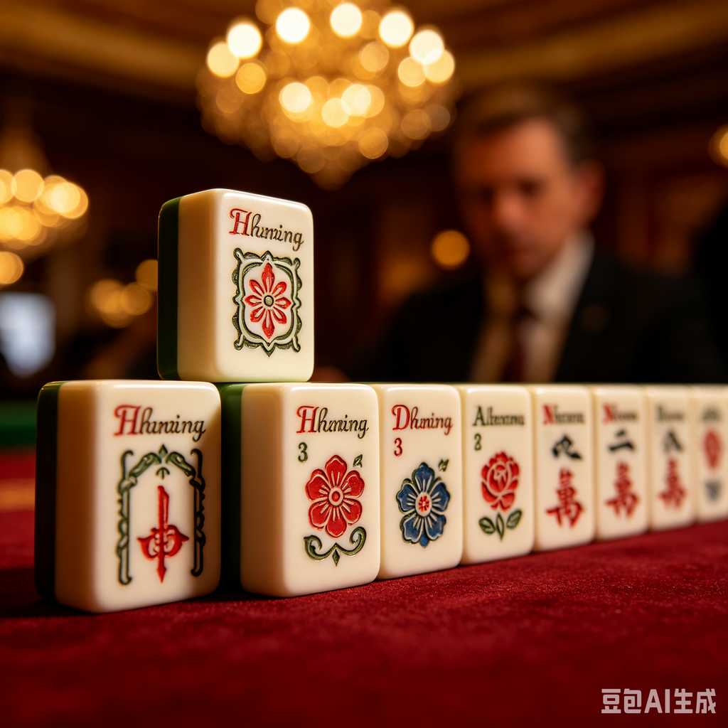 branded mahjong set custom